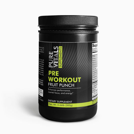 Pre-Workout Powder (Fruit Punch)